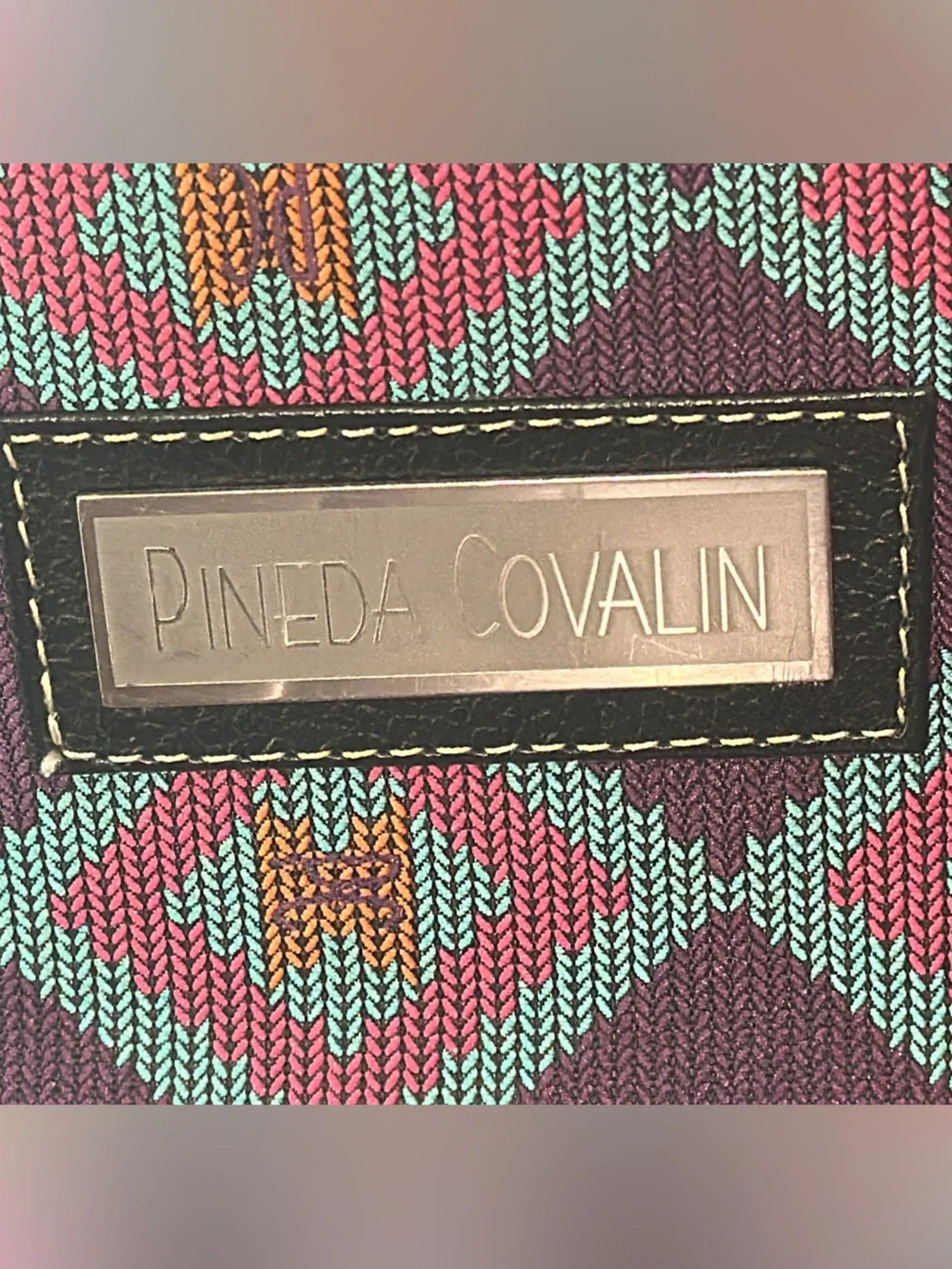 Pineda Covalin continental laptop/travel bag canvas and leather trims. (Bags24)